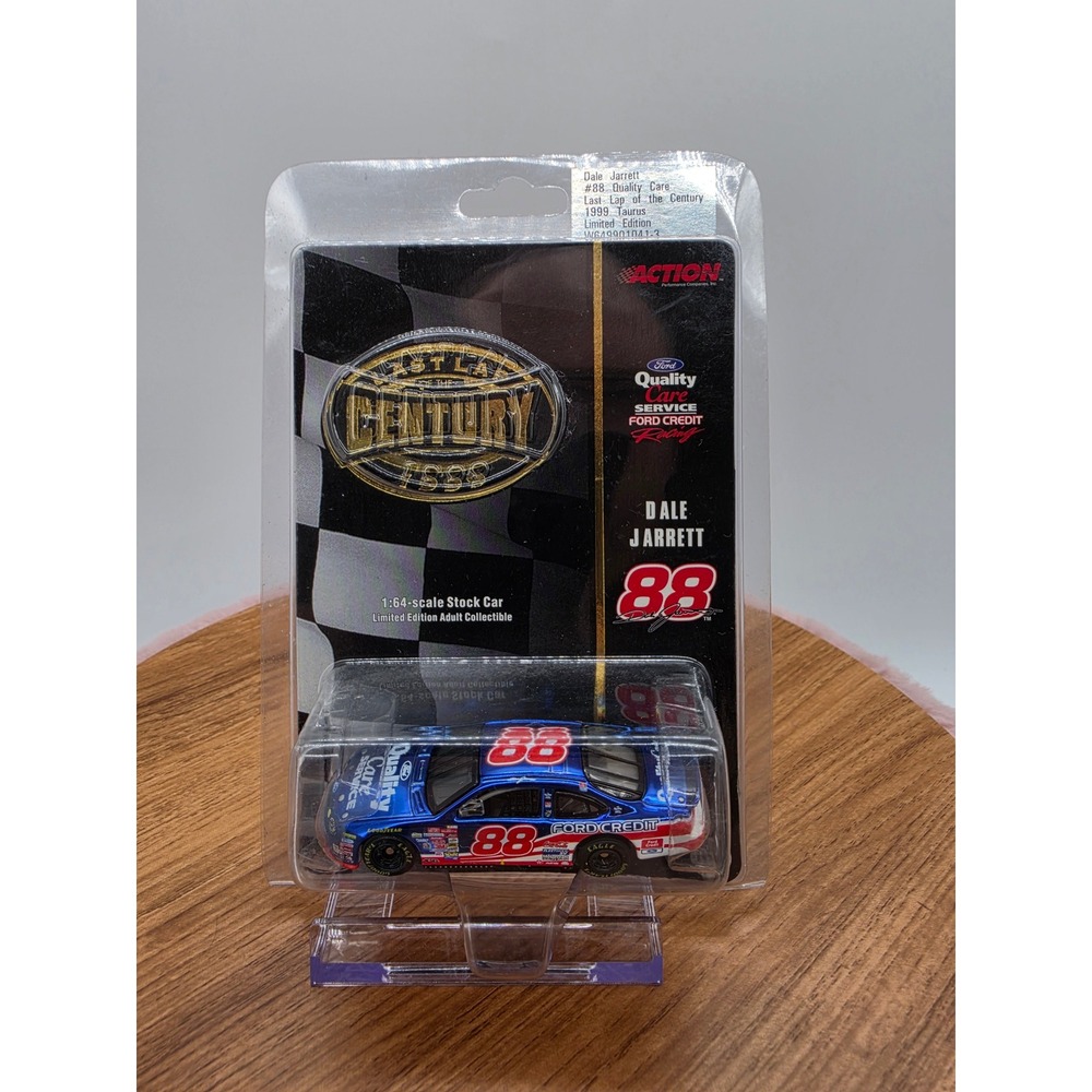 Dale Jarrett 88 Quality Care Last Lap of the Century 1999 Taurus 1:64 Action NEW